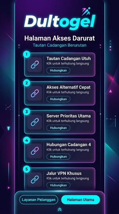 Tampilan link alternatif dultogel